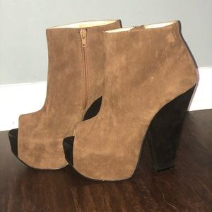 Luichiny Painted Toes heels